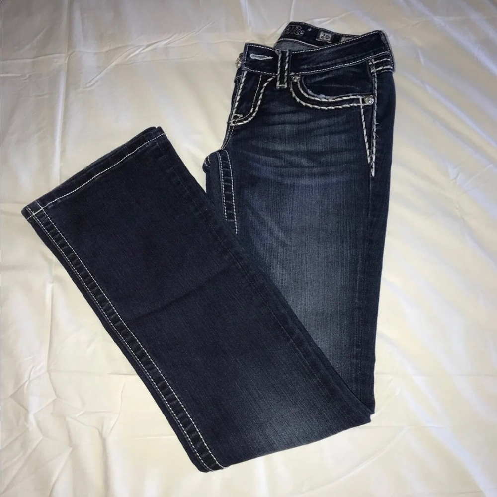 Miss Me Boot Cut Jeans